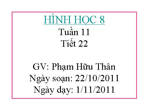 Chương I. §12. Hình vuông