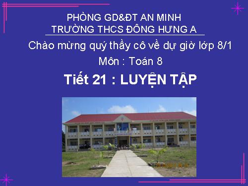 Các bài Luyện tập