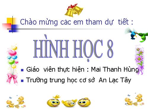 Chương II. §1. Đa giác. Đa giác đều