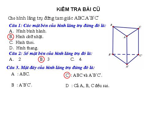 Chương IV. §5. Diện tích xung quanh của hình lăng trụ đứng