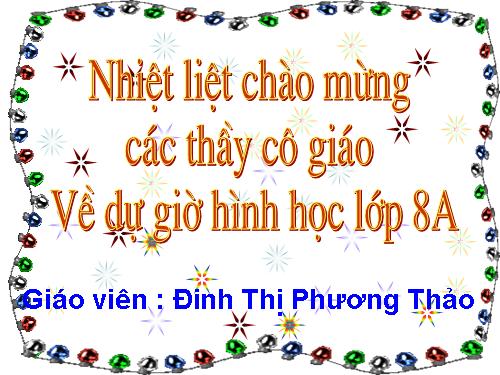 Chương I. §11. Hình thoi