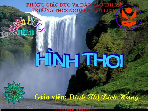 Chương I. §11. Hình thoi