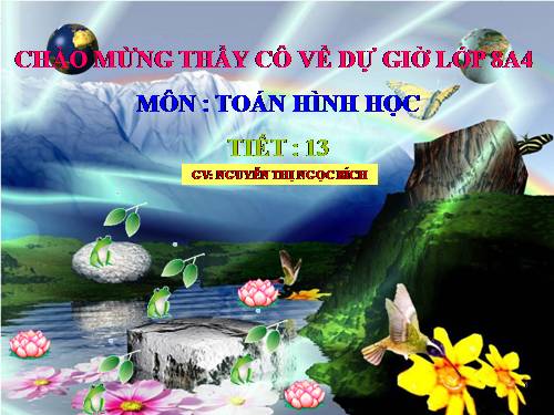 Chương I. §8. Đối xứng tâm