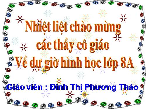 Chương I. §11. Hình thoi