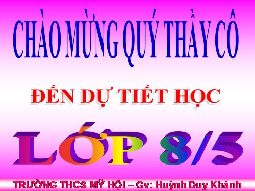 Chương I. §12. Hình vuông