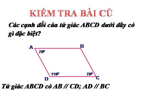 Chương I. §7. Hình bình hành