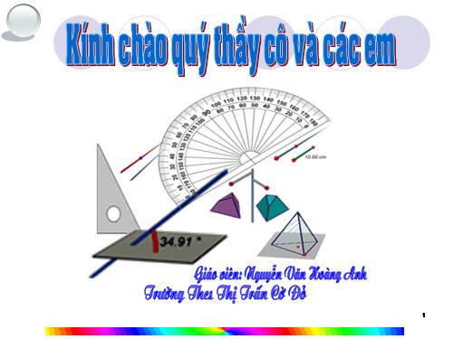 Ôn tập Chương II. Đa giác. Diện tích đa giác