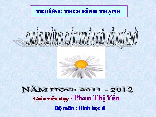 Chương I. §11. Hình thoi