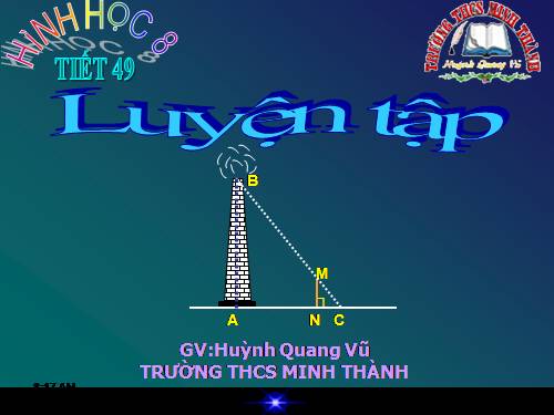 Các bài Luyện tập