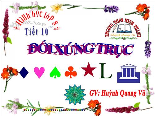 Chương I. §6. Đối xứng trục