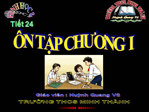 Ôn tập Chương I. Tứ giác