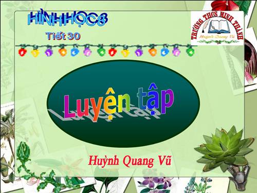 Các bài Luyện tập