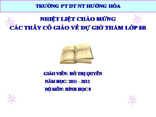 Chương III. §5. Trường hợp đồng dạng thứ nhất