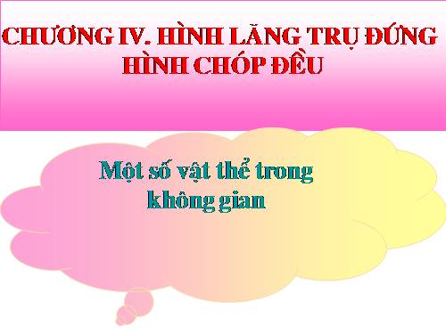 Chương IV. §1. Hình hộp chữ nhật