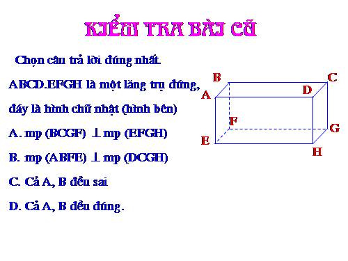 Chương IV. §5. Diện tích xung quanh của hình lăng trụ đứng