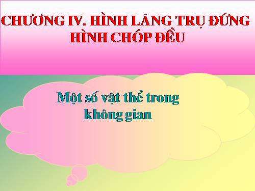 Chương IV. §1. Hình hộp chữ nhật