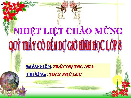 Chương III. §3. Tính chất đường phân giác của tam giác