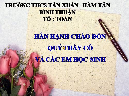 Chương III. §4. Khái niệm hai tam giác đồng dạng