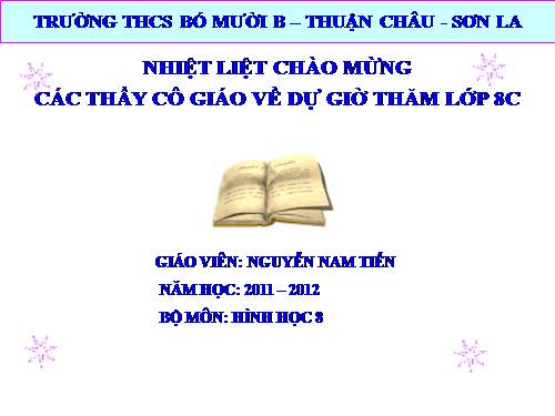 Chương III. §5. Trường hợp đồng dạng thứ nhất