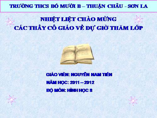 Chương III. §5. Trường hợp đồng dạng thứ nhất