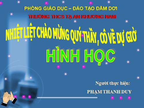 Chương I. §4. Đường trung bình của tam giác, của hình thang