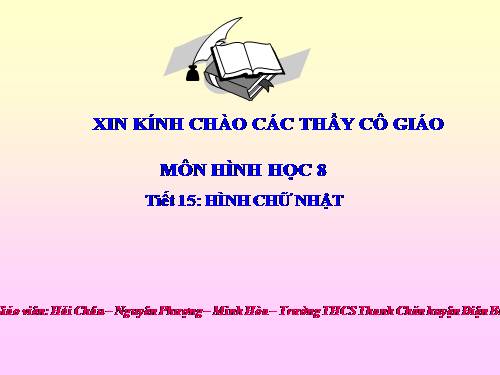 Chương I. §9. Hình chữ nhật