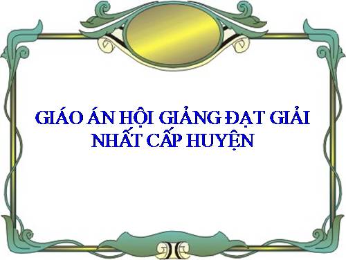 Chương III. §3. Tính chất đường phân giác của tam giác