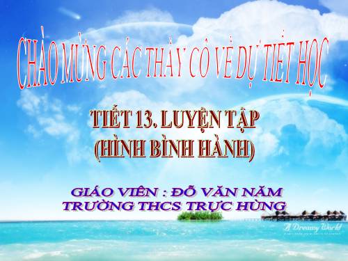 Các bài Luyện tập