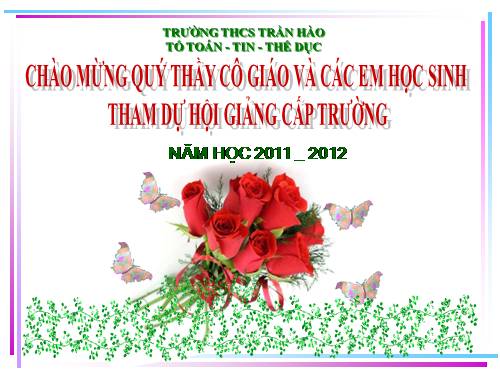 Chương II. §1. Đa giác. Đa giác đều