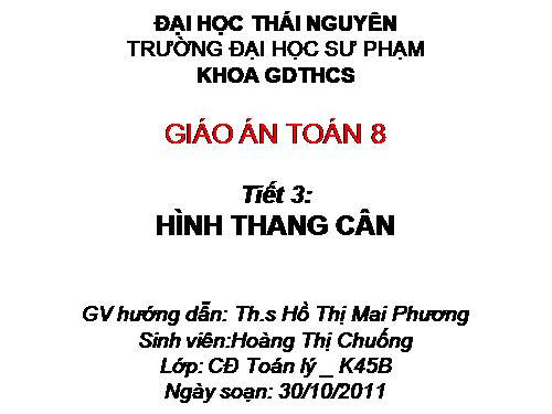 Chương I. §3. Hình thang cân