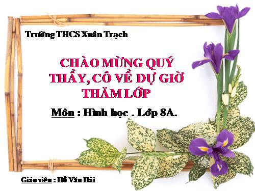 Chương I. §11. Hình thoi