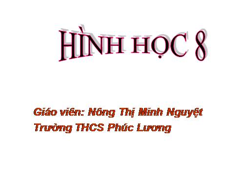 Ôn tập Chương I. Tứ giác