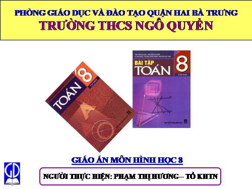 Chương I. §8. Đối xứng tâm