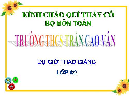 Chương I. §11. Hình thoi