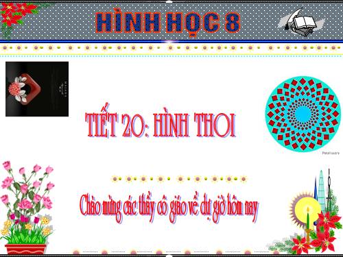 Chương I. §11. Hình thoi