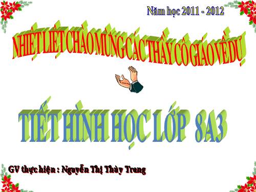 Chương I. §11. Hình thoi