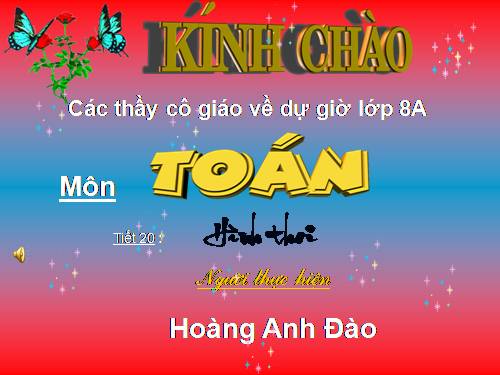 Chương I. §11. Hình thoi