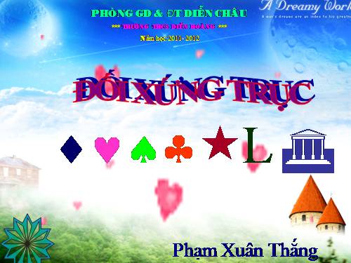 Chương I. §6. Đối xứng trục