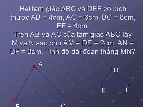 Chương III. §5. Trường hợp đồng dạng thứ nhất