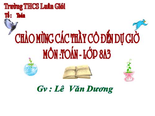 Chương I. §11. Hình thoi