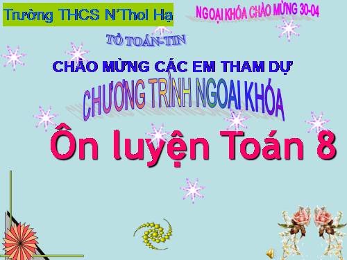 ngoai khoa toan 8