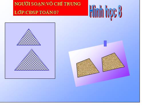 Chương III. §1. Định lí Ta-lét trong tam giác