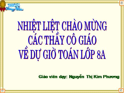 Chương III. §6. Trường hợp đồng dạng thứ hai