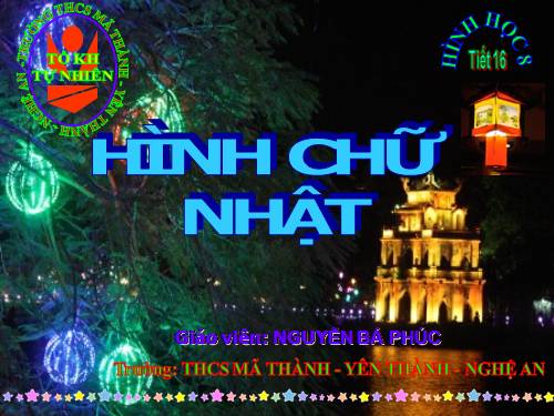 Chương I. §9. Hình chữ nhật