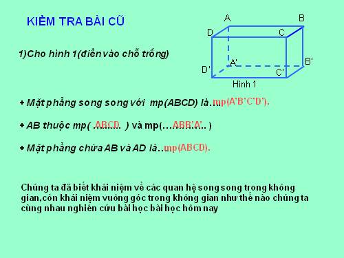 Chương IV. §3. Thể tích của hình hộp chữ nhật