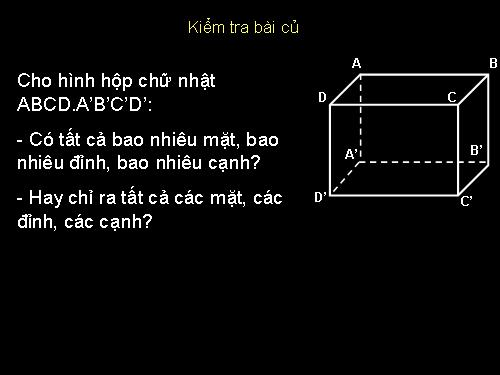 Chương IV. §4. Hình lăng trụ đứng