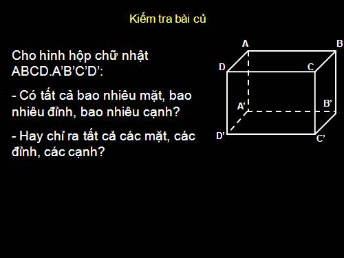 Chương IV. §4. Hình lăng trụ đứng