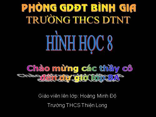 Chương IV. §4. Hình lăng trụ đứng