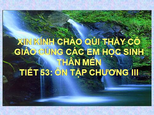 Ôn tập Chương III. Tam giác đồng dạng