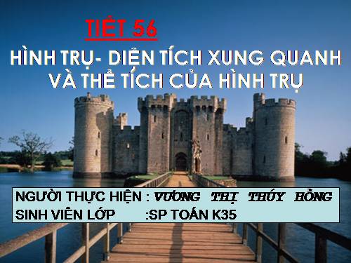 Chương IV. §4. Hình lăng trụ đứng